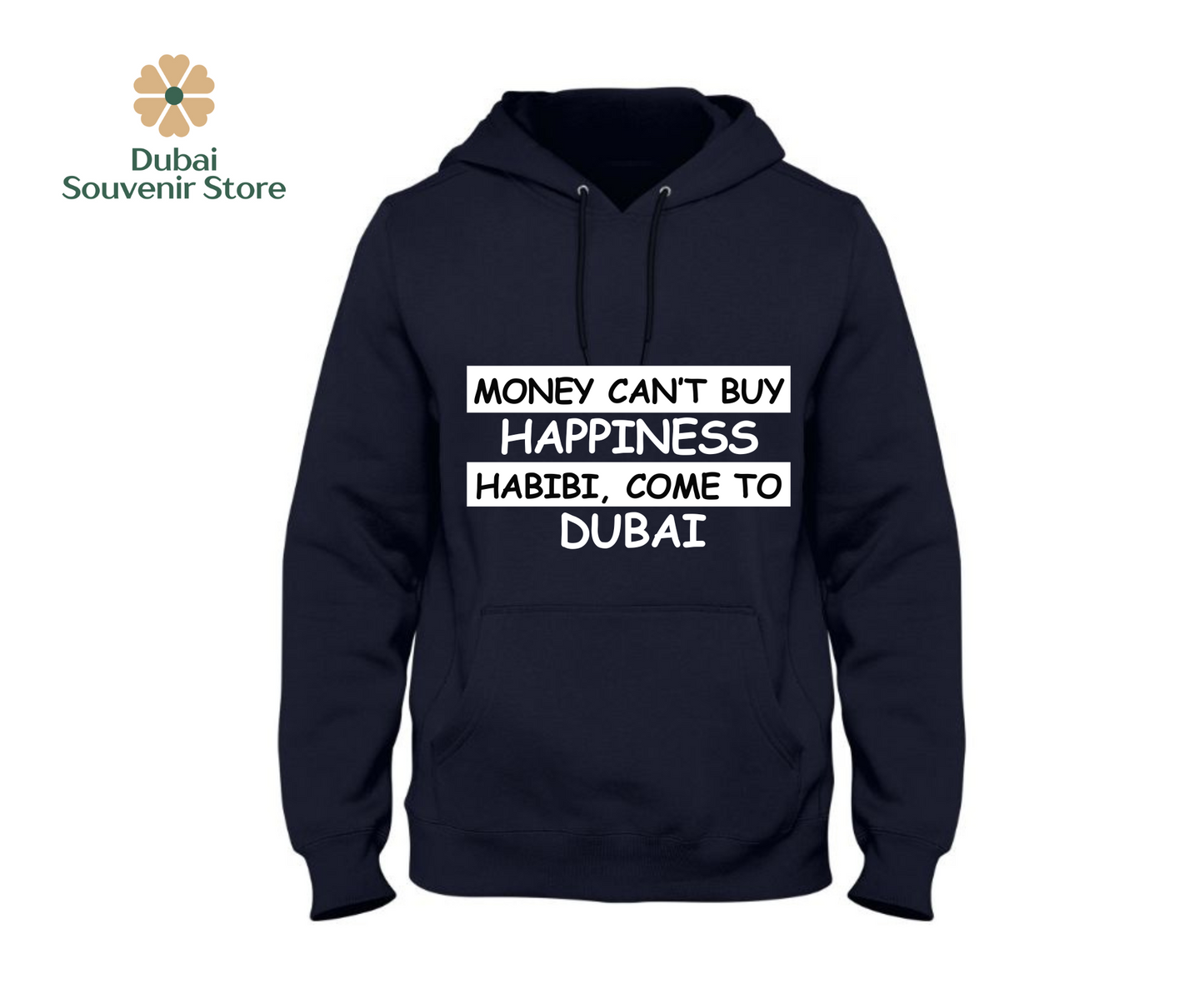 "Money, Can't Buy Happiness" Hoodies - Winter Collection