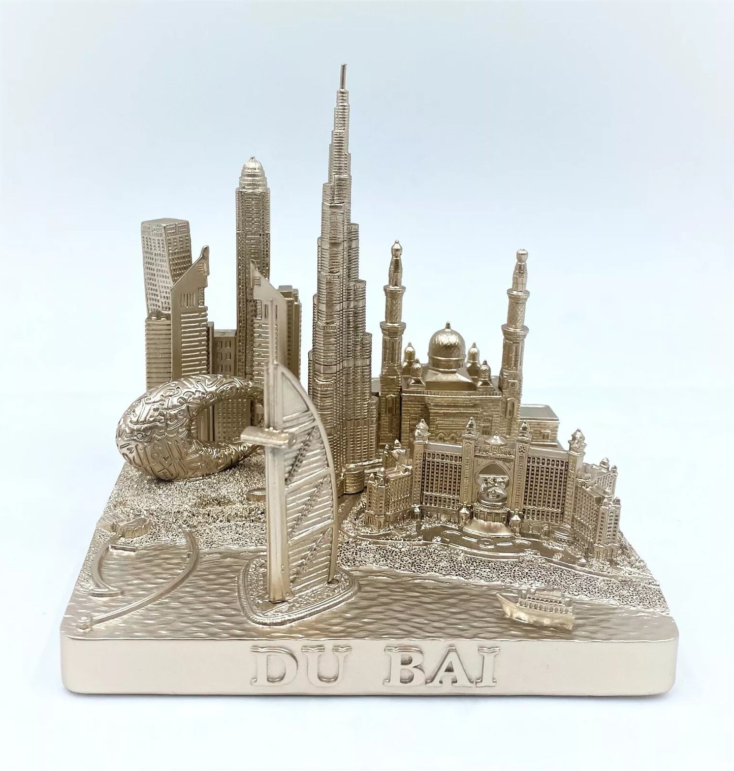 Dubai 3D City Famous Building Model Statue Souvenir Decoration