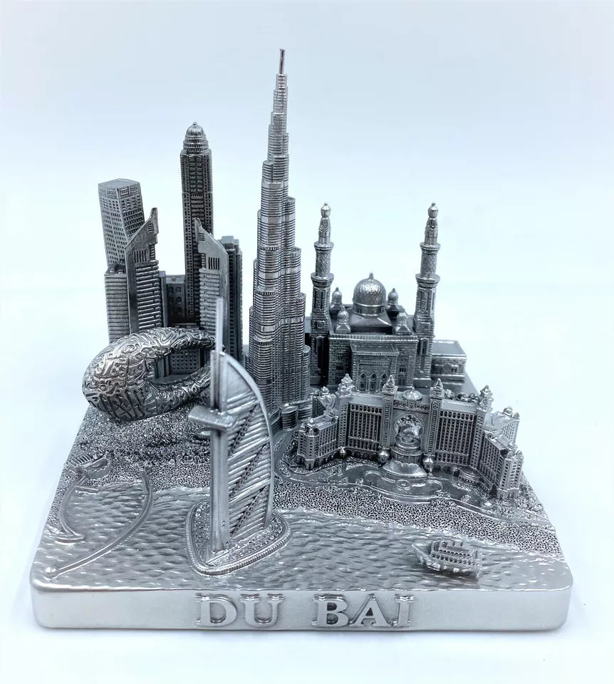 Dubai 3D City Famous Building Model Statue Souvenir Decoration