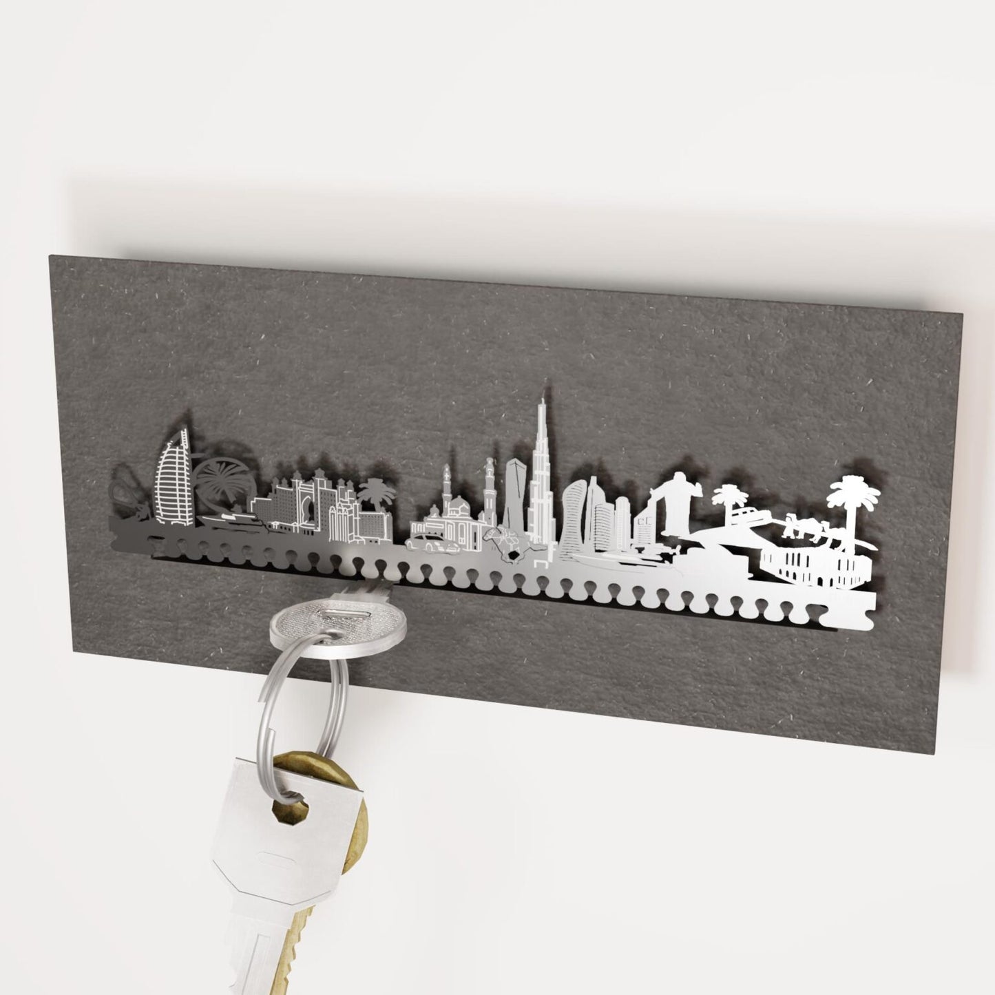 Dubai souvenir key rack