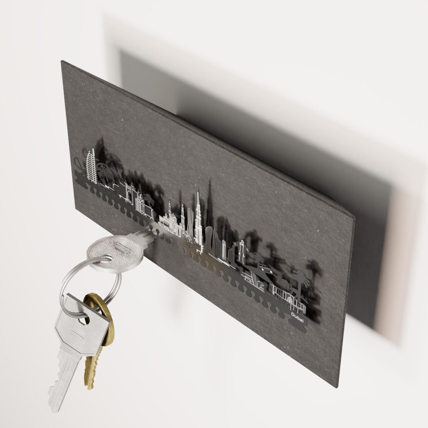 Dubai souvenir key rack