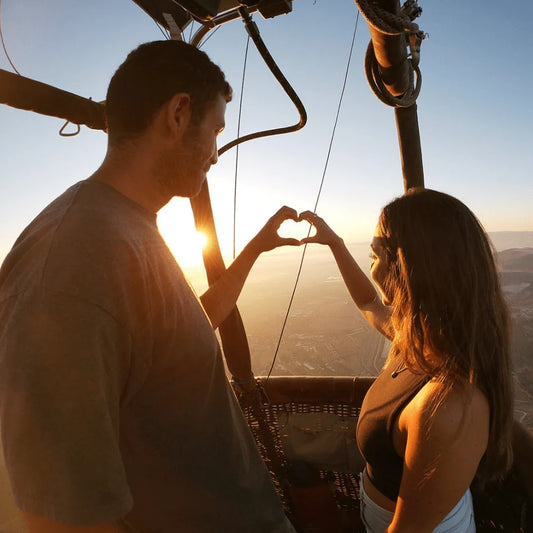 2 For 1 Hot Air Balloon Offer: 2 People Fly for the Price of 1 - Get 5% Cashback