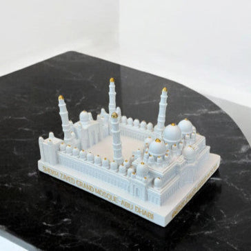 Sheikh Zayed Grand Mosque Model/Sculpture - Premium Abu Dhabi Souvenir