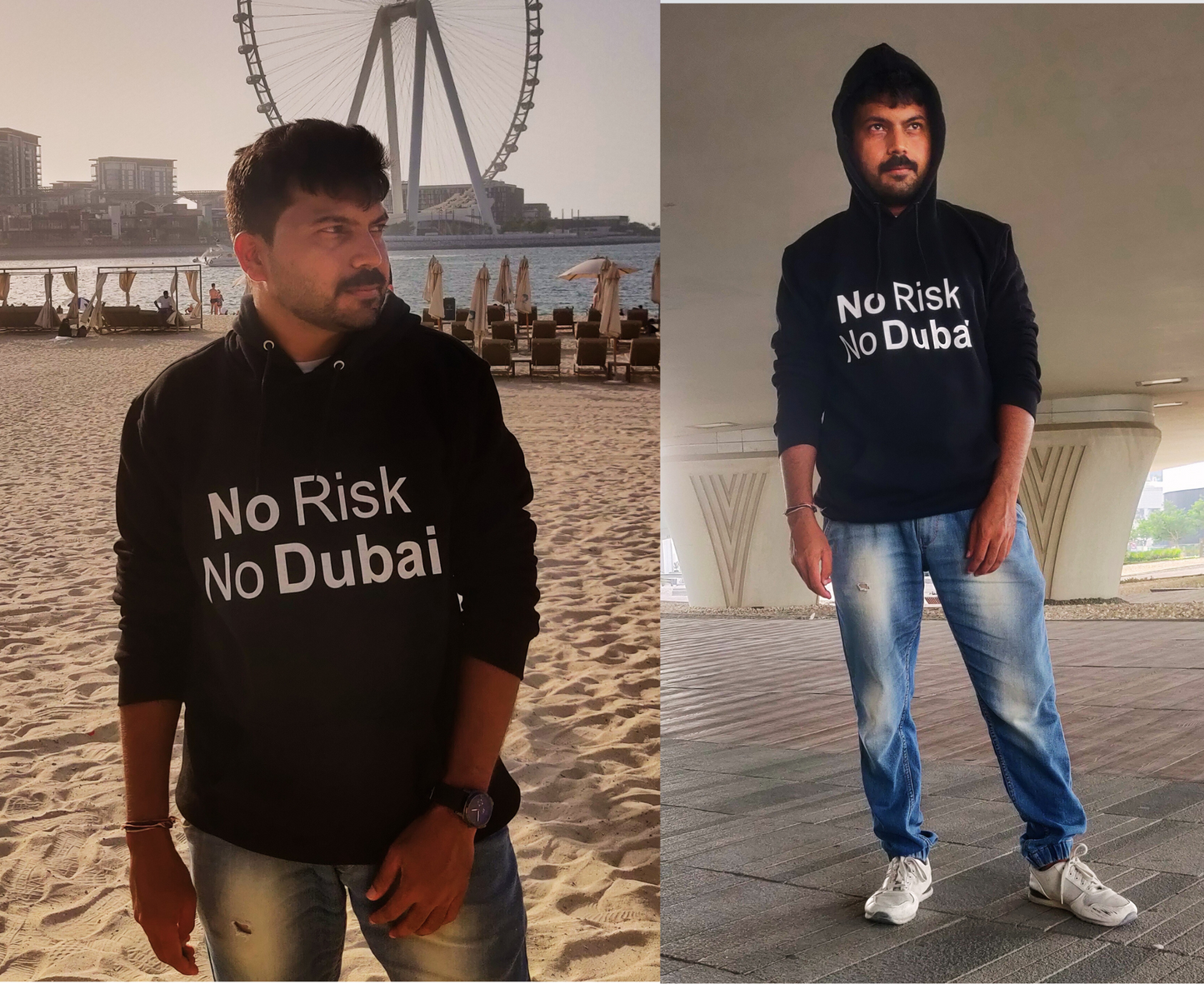 "No Risk, No Dubai" Hustler Hoodie - Limited Stock