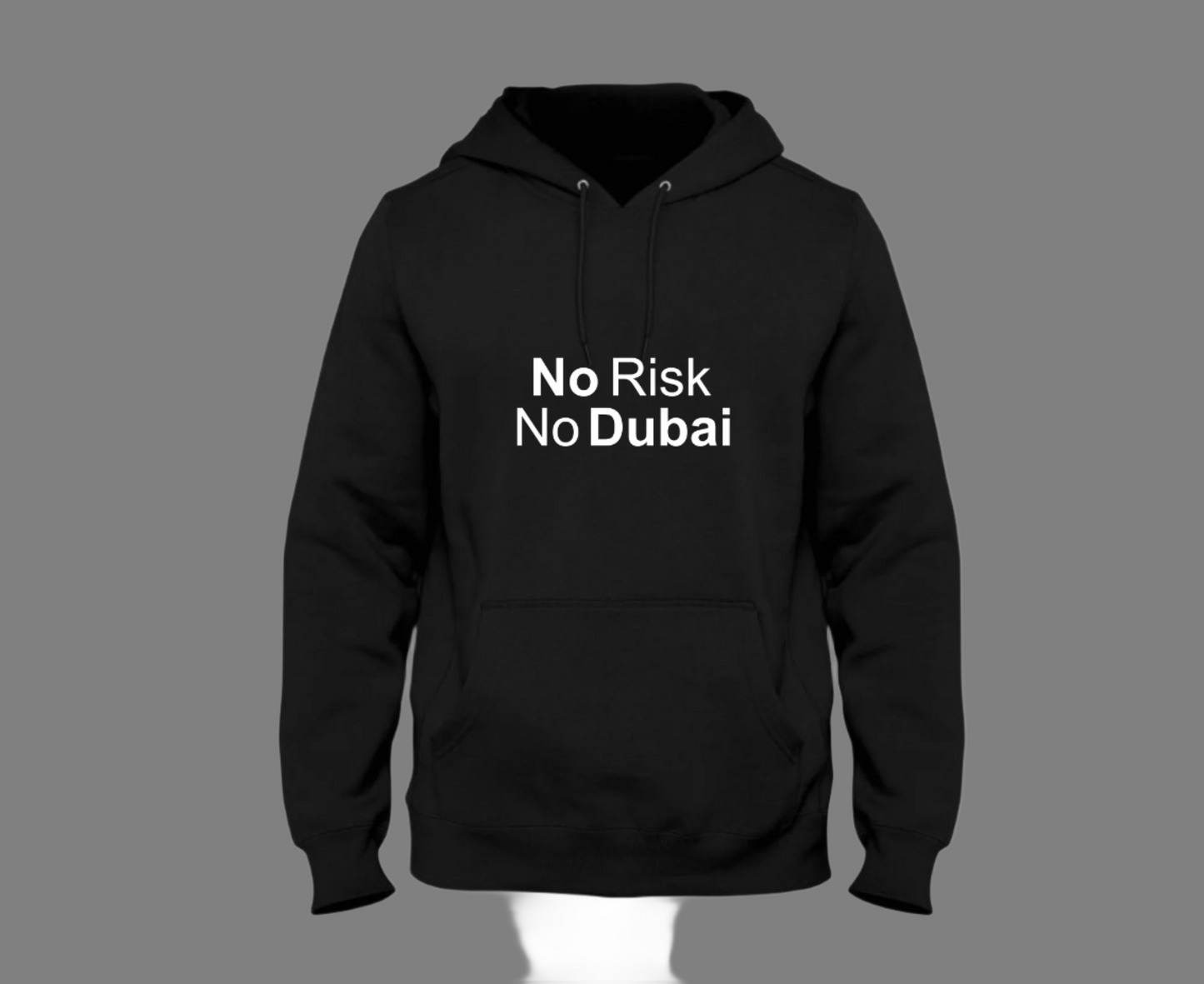 no risk no dubai hoodie black dubai souvenir store